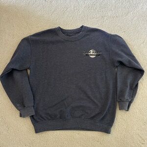 Navy Graphic Crewneck